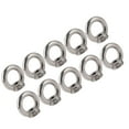 thumbnail image 3 of Threaded Lifting Nut, 10Pcs Lifting Eye Nut, Stainless Steel Lifting Nut, Heavy Duty Eyebolts for Marine Grade, Engineering Cranes,, Nuts, 3 of 7