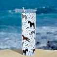 thumbnail image 5 of Horse Tumbler with Straw and Lid, Horse Gifts for Girls Women, Funny Horse Coffee Mug/Cup, Horse Stuff, Supplies, Accessories, Decor - Equestrian Gifts for Horse Lovers, Horse Owner Gift, Horse Cup, 5 of 5