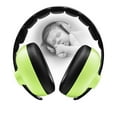 thumbnail image 2 of Baby Ear Muffs Noise Protection, Baby Headphones for Noise, Comfortable Baby Headphones Against Hearing Damage and Improves Sleep for Kids for 0-3 Years Babies(Light Green), 2 of 7