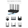 thumbnail image 3 of 2X 24 Hour Auto Reboot Router Routing Reset Tool DC Power Timing Fiber Modem Router DC Power Manager Black,2 x Router restart line,Black, 3 of 8