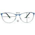 thumbnail image 7 of Tango Optics Metal Cateye Optical Eyeglasses Frame Flexible Stainless Steel Blue For Prescription Lens -, 7 of 7