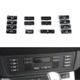 thumbnail image 4 of 14Pcs Car Climate Control Air Conditioning Switch Button Covers for X5 E53 1999-2006 E39 1996-2002, 4 of 5