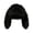 Black, variant on Women’s Thick Trapper Hat Long Fluff Drop Ear Full Neck Wrap Full Ear Coverage for Camp Stays Black