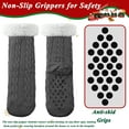 thumbnail image 6 of TRANSLINK Slipper Socks for Women with Gripper Winter Non Slip Thick Fuzzy Socks Warm Cozy Christmas Gift, 6 of 7