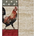 thumbnail image 4 of Mayberry Rug AD6732 5X8 5 ft. 3 in. x 7 ft. 3 in. American Destination Barnyard Area Rug, Ivory, 4 of 5