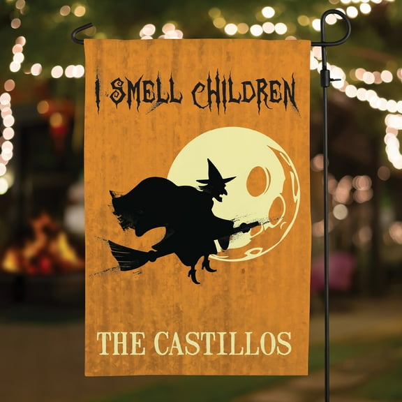 I Smell Children Personalized Garden Flag