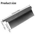 thumbnail image 6 of Hair Straightener Comb Barber Straightening Attachment Fine Hair Comb for Women Salon Home DIY Durable Black, 6 of 8