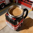 thumbnail image 3 of FHBVT Fire Rescue Mug Bravery Honor Themed Drinkware Generous Capacity Dishwasher Microwave Safe for Home Firehouse Coffee Tea Daily Use Gift for Firefighters Colleagues Family Kitchen Decor, 3 of 3
