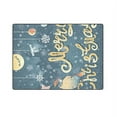 thumbnail image 3 of CADecor Christmas Bird In The Night Winter City Throw Blanket Bed Sofa Blanket 58x80 inches, 3 of 3