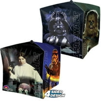 15 inch STAR WARS CUBEZ •  Foil Mylar Balloon • Party Supplies Decorations