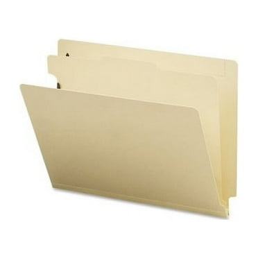 Business Source 3/4 Letter - 8 1/2" x 11" Sheet Size - 3/4" Expansion - 2" Fastener Capacity - End Tab Location - 11 pt. Folder Thickness - Manila - Recycled - 40 / Box
