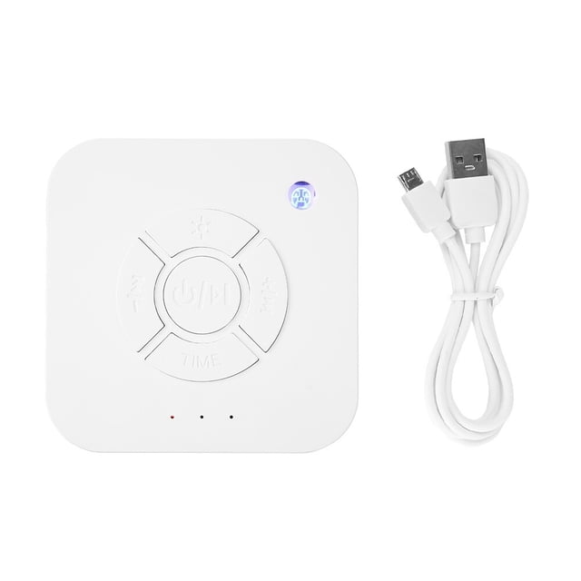 Máquina de ruido blanco con temporizador de apagado, sonido relajante para dormir, ideal para bebés, adultos, oficina, viajes.
