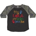 thumbnail image 3 of Inktastic My Lola and Lolo Love Me Grandchild Boys or Girls Toddler T-Shirt, 3 of 5