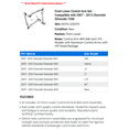 thumbnail image 2 of Front Lower Control Arm Set - Compatible with 2007 - 2013 Chevy Silverado 1500 2008 2009 2010 2011 2012, 2 of 2