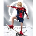 thumbnail image 4 of Traje de los Vengadores de Marvel Traje funcional de Marvel Traje de protección solar Spider-Man Capitán América Iron Man Traje de rendimiento informal, 4 of 5