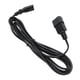 thumbnail image 3 of Cable de alimentación IEC320 C14 a IEC320 C7 10A 250V 2500W IEC320 C14 macho a IEC320 C7 hembra Cable de alimentación 100-250V 9.8ft, 3 of 14