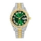 thumbnail image 2 of Reloj de cuarzo para hombre, relojes de moda para hombre, reloj de acero inoxidable, informal, de pulsera, de cristal, 2 of 5