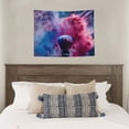 thumbnail image 4 of Kdxio Color Explosion Makeup Brush Wall Hanging Tapestries Banner For Bedroom College Dorm Home Living Room Party Decor 29X37 In, 4 of 8