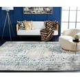 thumbnail image 3 of SAFAVIEH Invista Katharine Abstract Area Rug, Grey/Blue, 8' x 10', 3 of 11