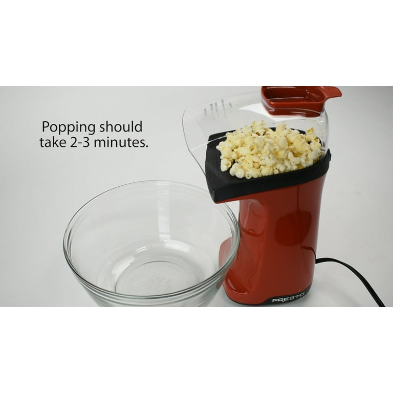 Presto Poplite Review - Air Popped Popcorn 