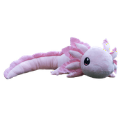 Realistic Axolotl Weighted Plush
