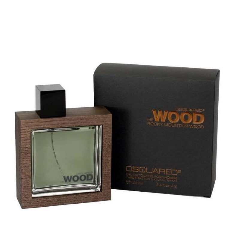He Wood Rocky Mountain by Dsquared2, 3.4 oz Eau De Toilette Spray He Wood Rocky Mountain by Dsquared2, 3.4 oz Eau De Toilette Spray