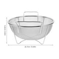 thumbnail image 2 of IDEANATEGRATE Colador De Malla Fina Acero Inoxidable Para Filtrado Eficiente Y Fácil Limpieza En Cocina, 2 of 8
