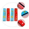 thumbnail image 4 of 4pcs Wooden Harmonica Double Row 16 Holes Melodica for Children (Random Color), 4 of 9