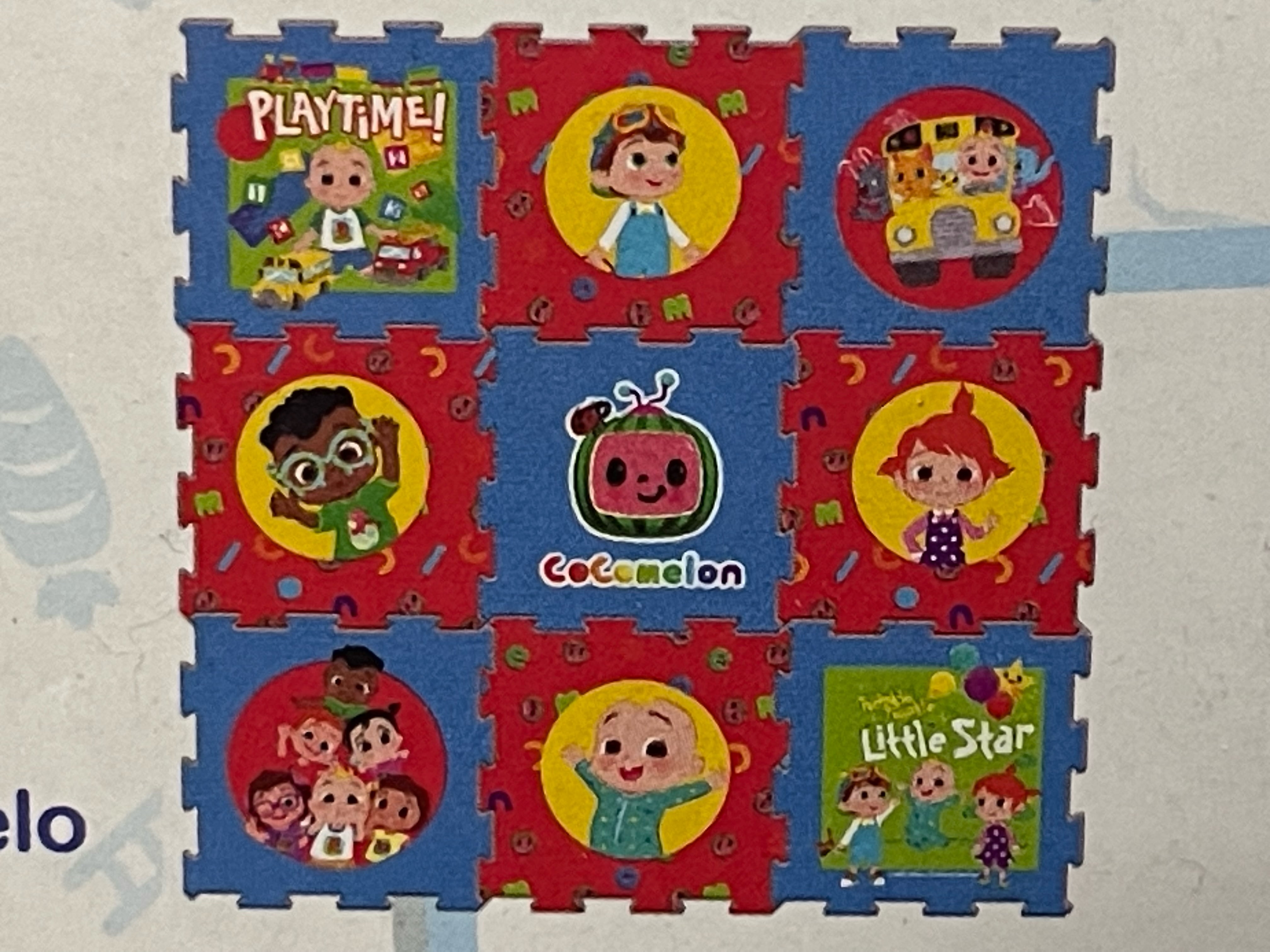 Cocomelon Foam Puzzle Mat Blue M