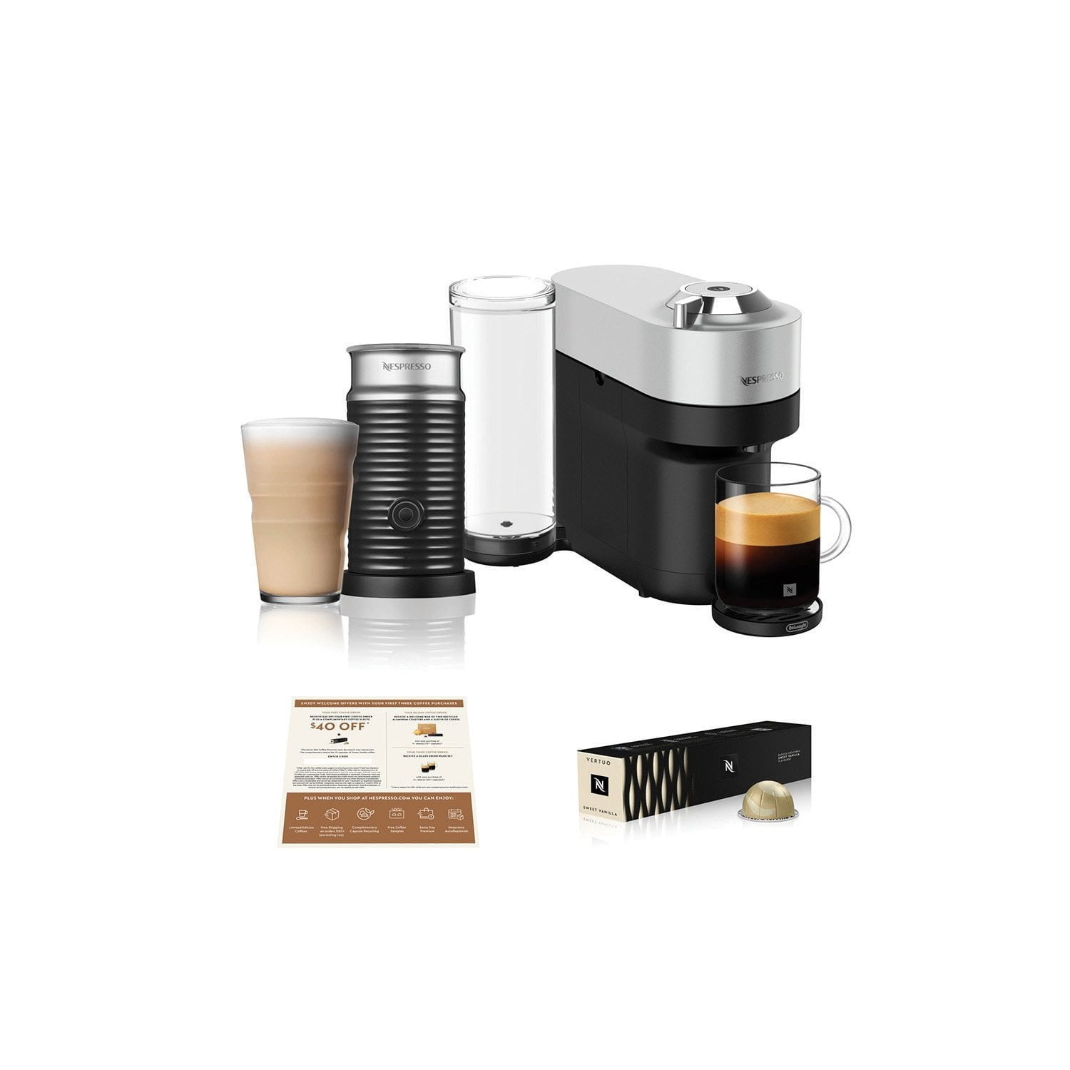 De'Longhi Nespresso Pixie Small Coffee Maker, Espresso Machine