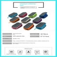 thumbnail image 3 of Spdoo Solid Print Polyester Towels & Washcloths, Gray, 3 of 6