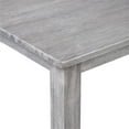 thumbnail image 3 of Bowery Hill Contemporary Wood Pub Table in Storm Gray Wire-Brush Finish, 3 of 7