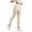 Beige, variant on Workout Leggings for Women Yoga Running Pants Workout Leggings with Four Way Stretch Squat Proof Comfortable Fitness Yoga Pants