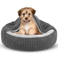 thumbnail image 1 of Cama para perros SIWA MARY SIWA MARY pequeña con manta adjunta de 23 pulgadas, 1 of 7