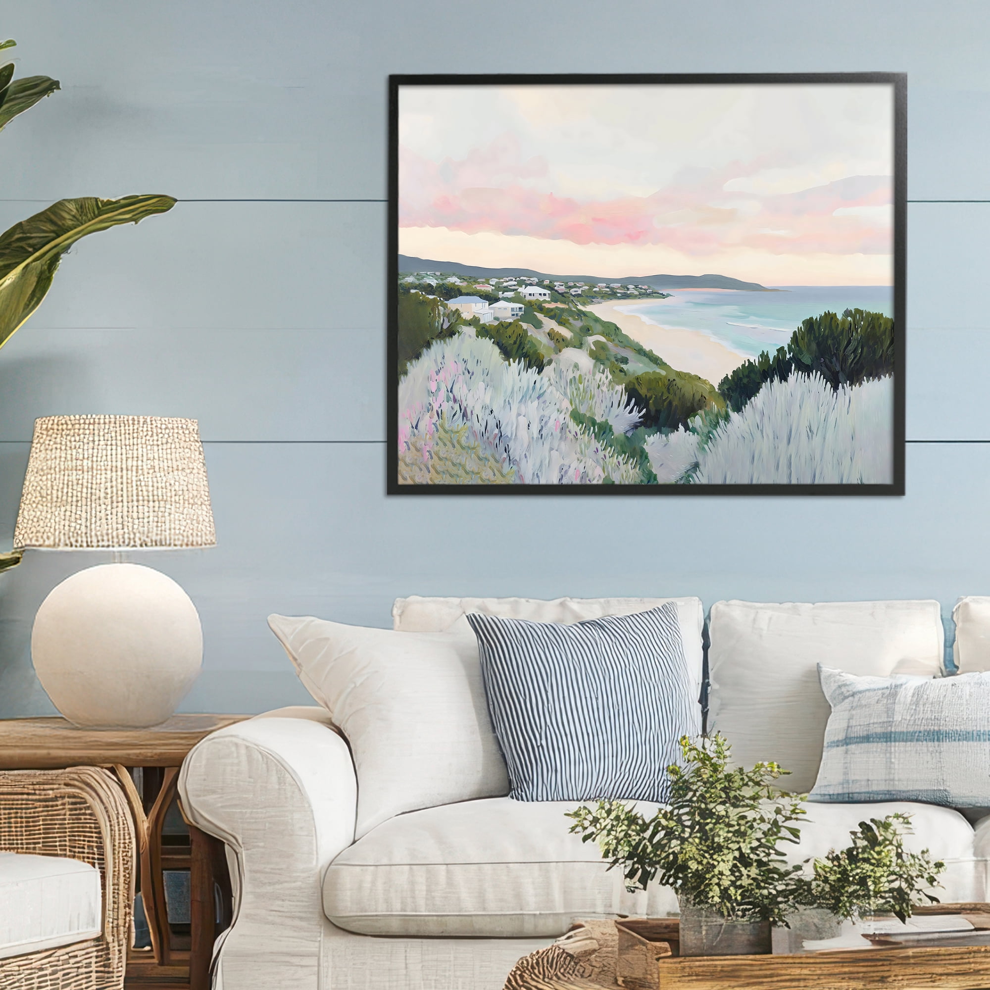 Stupell Industries Cape Cod Evening Light Black Framed Giclee Art, design by The Prints Vibe