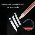 thumbnail image 4 of RAGUPEL 4 Pcs Sticker Marker Remover Pens Orange Scent Quick Adhesive Residue Remover Pen Household Cleaning Supplies for Glue Label Car Stickers Double-Sided Tape, 4 of 8