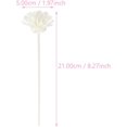 thumbnail image 4 of MAGICLULU 12Pcs Simulated Flower Shaped Aroma Sticks Perfume Diffuser Stick Decorative Rattan Refill for Home, Office, Wedding, 8.26 * 1.96 * 1.96inch White, 4 of 8