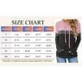 thumbnail image 5 of TEMOFON Hoodies for Women Sweaters Casual Long Sleeve Fall Hooded Sweatshirts Drawstring Soft Pullover for Women Tunic Tops Winter Clothes with Pocket, 5 of 9