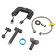 thumbnail image 3 of Toilet Bidet Sprayer Kit Brass Women Wash Toilet Sprayer Attachment with Stand Hose for Home Bathroom Grey, 3 of 5