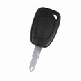 thumbnail image 1 of Remoto 2 Botones Sin Cortar En Llave De Auto Llave De Carcasa De Carcasa De Llave Para Carcasa Para El Tráfico ABS De Plástico Negro, 1 of 7