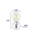 thumbnail image 6 of Philips 3001863 60 watt Equivalence A15 E17 Intermediate LED Bulb, Soft White - Pack of 2 - Case of 4, 6 of 7