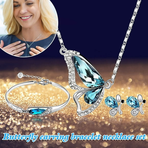 Conjunto de collar y pulsera con pendientes Xihbxyly dia del primer ministro para mujer