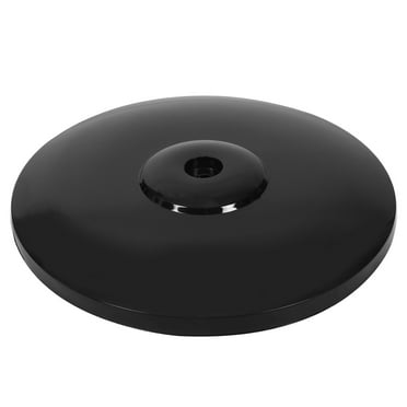 Pedestal Fan Base for Home Black Plastic Supplies Sturdy and