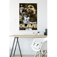 thumbnail image 5 of NFL New Orleans Saints - Chris Olave 24 Wall Poster with Magnetic Frame, 22.375" x 34", 5 of 5