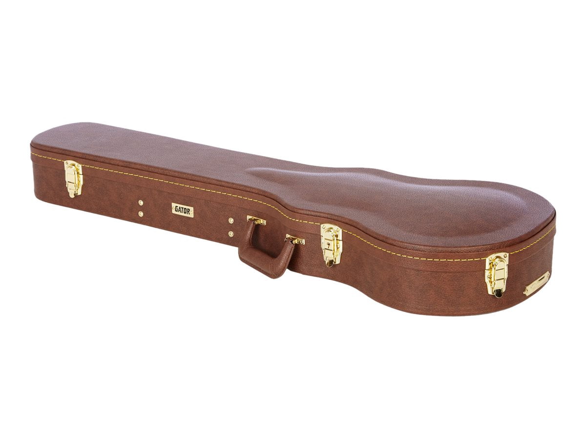 Gibson Les Paul Guitar Deluxe Wood Case, Brown