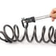 thumbnail image 4 of Candado para cable de bicicleta, candado para bicicleta de 1,2 metros, candado para bicicleta con combinación de luz LED de 5 dígitos, color negro, ideal para puertas de scooter de motocicleta de mon, 4 of 4