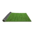 thumbnail image 2 of Ahgly Company Indoor Round Abstract Green Modern Area Rugs, 6' Round, 2 of 4