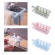 thumbnail image 5 of Bewildely Grifo de fregadero de cocina, organizador de almacenamiento de esponja, estante de drenaje de tela de jabón, soporte para estante de Juegos de accesorios de baño azul, 5 of 6