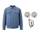 thumbnail image 1 of Chaqueta de ventilador Ventilador de refrigeración USB Ropa Ventilador portátil de verano 4 velocidades de viento Chaqueta de aire acondicionado AC con ventiladores para trabajar actividades al aire libre Pesca Senderismo Azul claro 2XL YUNYI BRAND Deportes, 1 of 8
