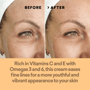 Just Nutritive Anti-Aging Face Day Cream, Moisturizer for Fine Lines, Wrinkles, Dry Skin, 4oz